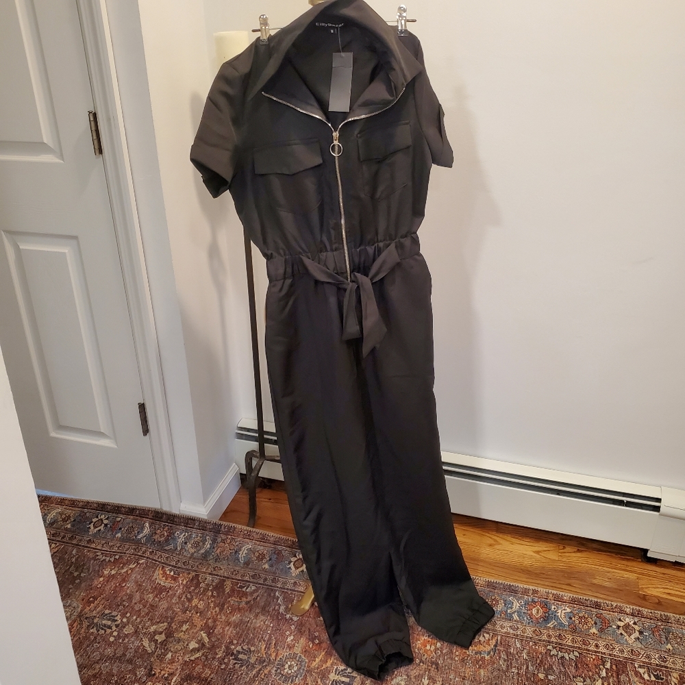 Black Mechanic Jumpsuit